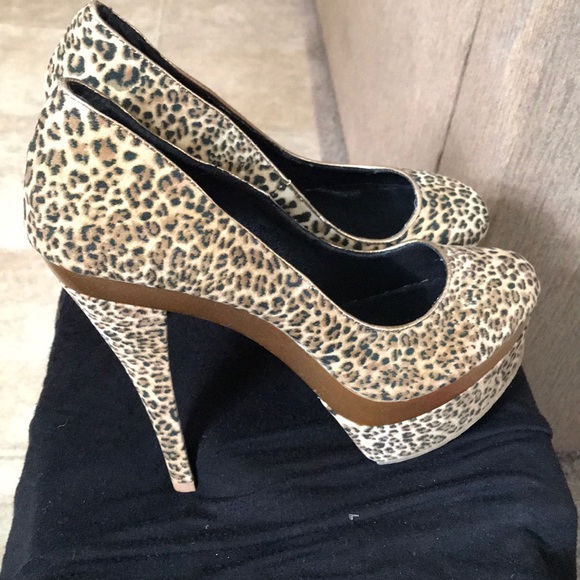 JustFab Shoes - LEOPARD STILETTOS